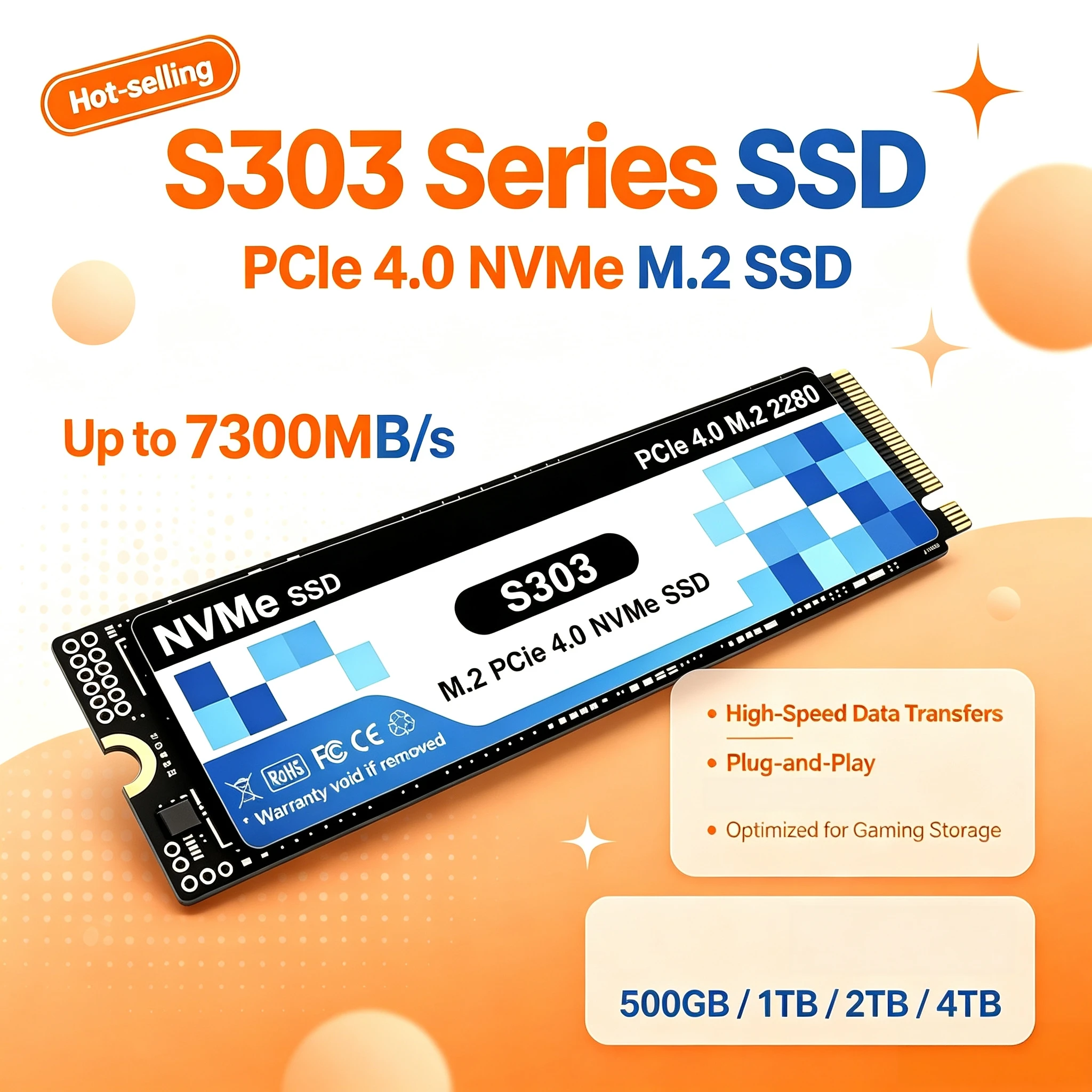 M.2 Nvme 4Tb Pcie 4.0 Ssd - SSD NVMe M.2 PCIe 4.0 asli