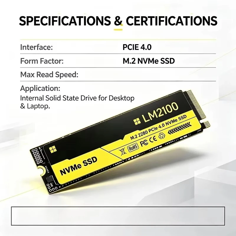 Hard Disk SSD M.2 LM2100 baru, - M.2 Nvme 4Tb Pcie 4.0 Ssd ulasan dan harga