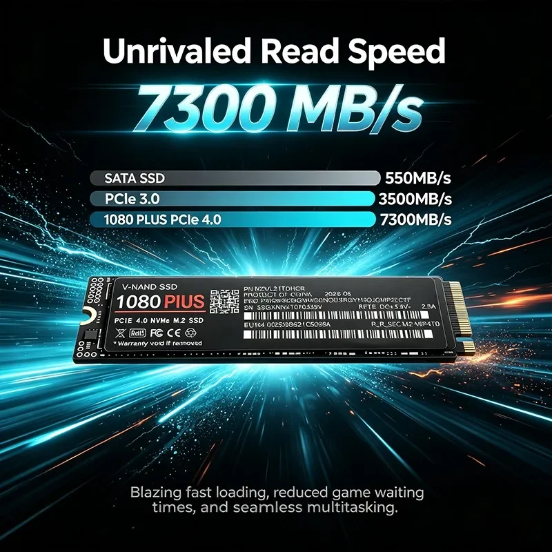 1080 Plus M.2 NVMe PCIe 4.0 SS - M.2 Nvme 4Tb Pcie 4.0 Ssd ulasan dan harga