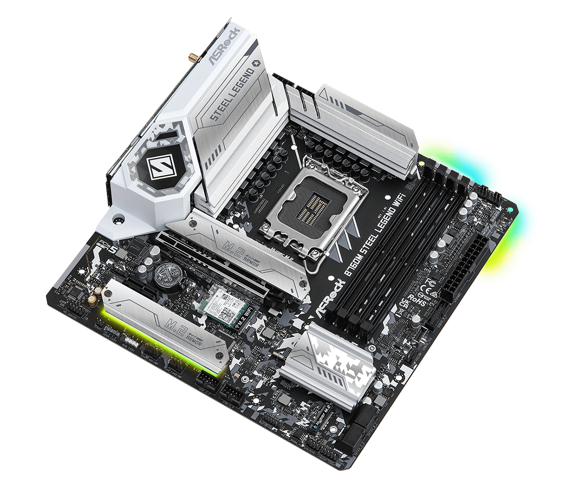 Papan Induk ASROCK B760M STEEL - Lga 1700 Ddr5 Itx Motherboard ulasan dan harga