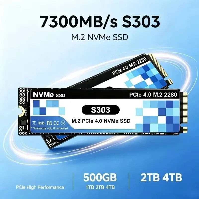 SSD Internal M.2 NVMe S303 asl - M.2 Nvme 4Tb Pcie 4.0 Ssd ulasan dan harga