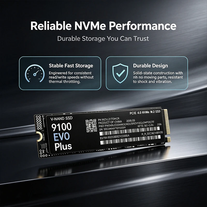 9100 EVO PLUS M.2 NVMe SSD – M - M.2 Nvme 4Tb Pcie 4.0 Ssd ulasan dan harga