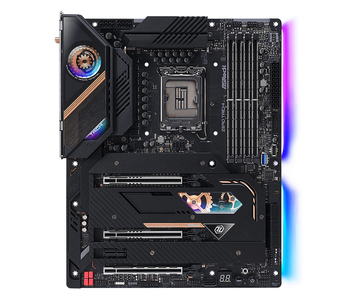Papan Induk ASROCK Z690 TAICHI - Lga 1700 Ddr5 Itx Motherboard ulasan dan harga