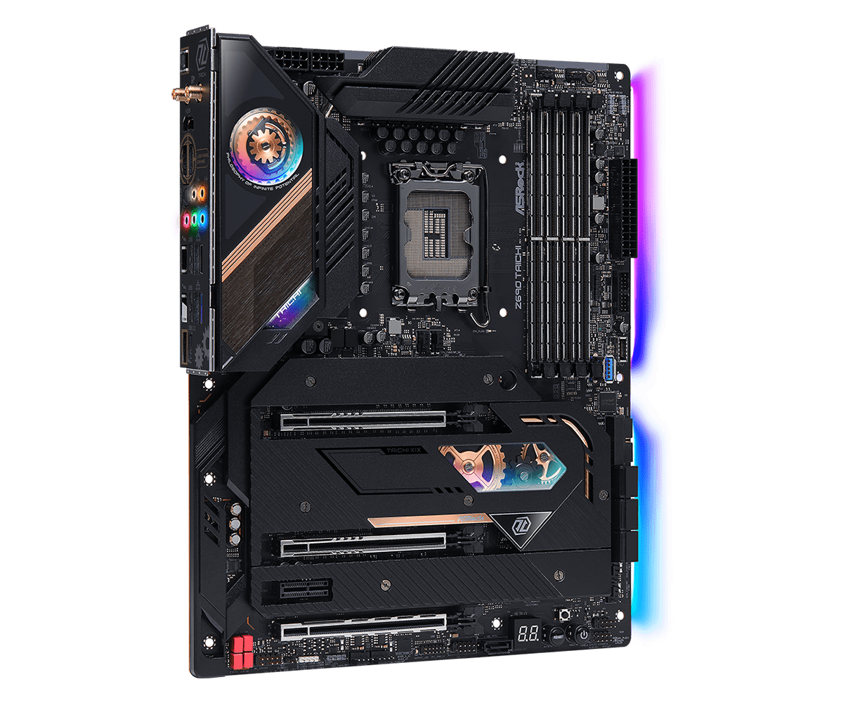 Papan Induk ASROCK Z690 TAICHI - Lga 1700 Ddr5 Itx Motherboard ulasan dan harga