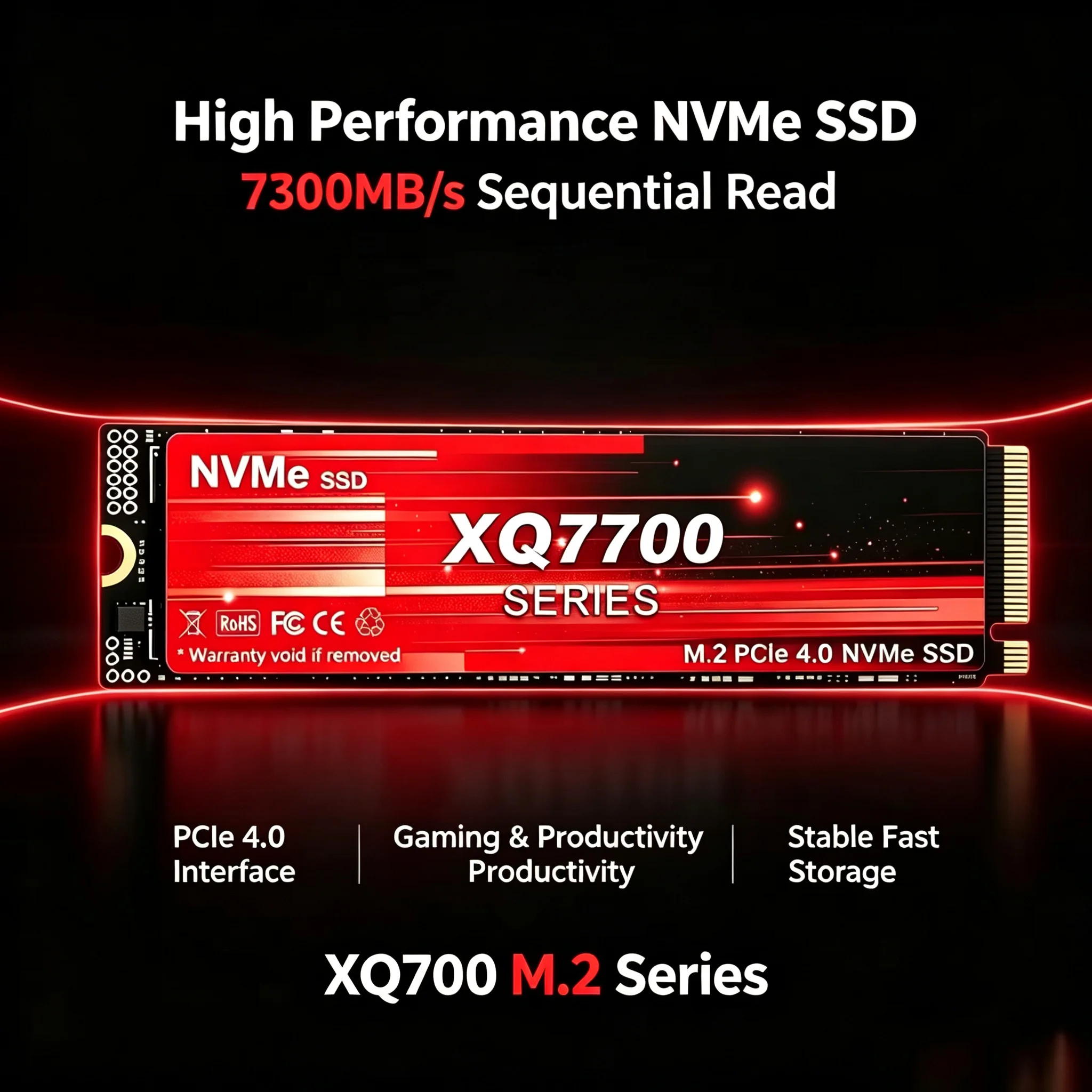 SSD M.2 PCIe 4.0 NVMe XQ7700 a - M.2 Nvme 4Tb Pcie 4.0 Ssd ulasan dan harga