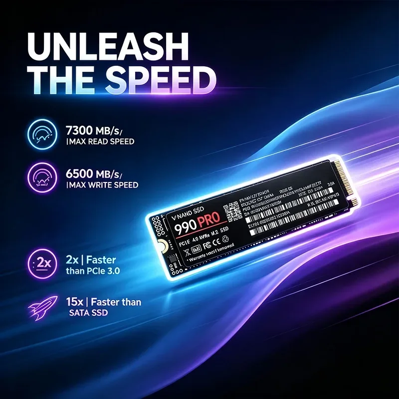 SSD 990 PRO M.2 2280 NVMe PCIe - M.2 Nvme 4Tb Pcie 4.0 Ssd ulasan dan harga
